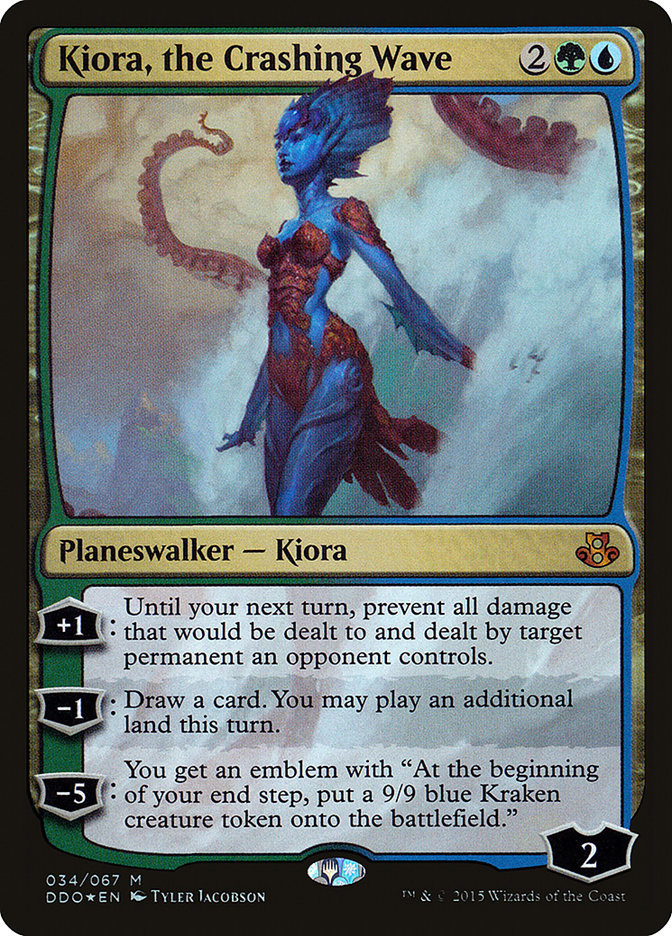 Kiora, the Crashing Wave [Duel Decks: Elspeth vs. Kiora] | Silver Goblin