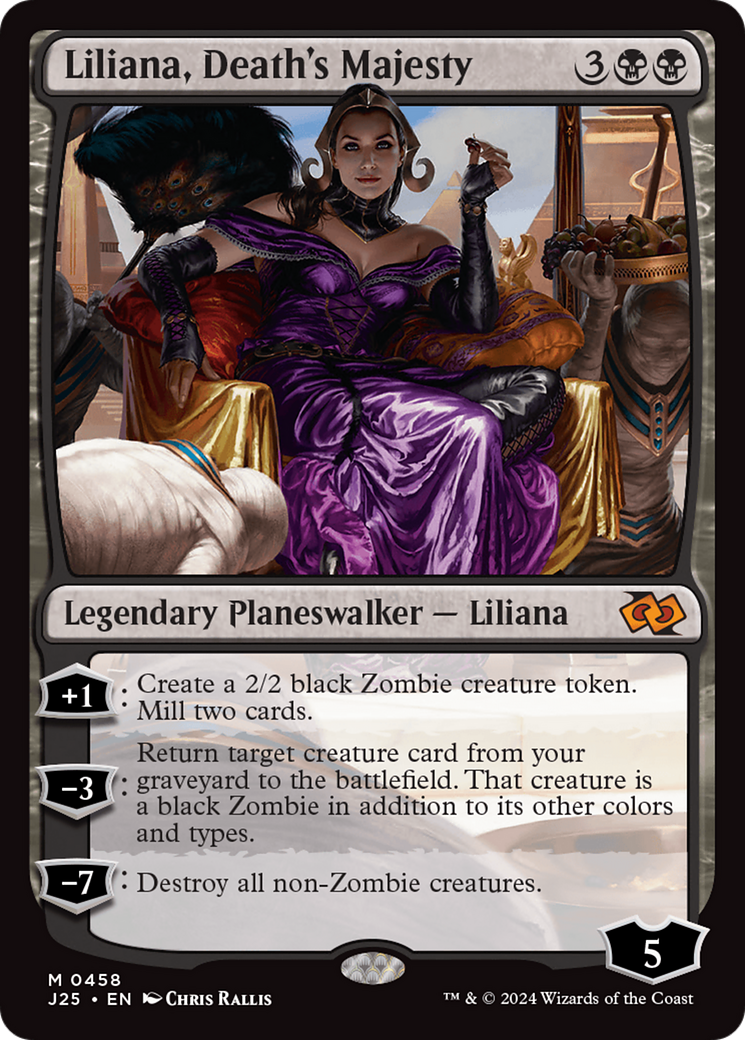 Liliana, Death's Majesty [Foundations Jumpstart] | Silver Goblin