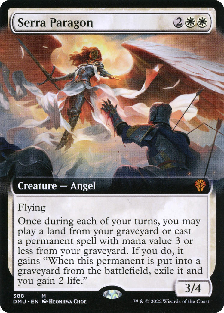 Serra Paragon (Extended Art) [Dominaria United] | Silver Goblin