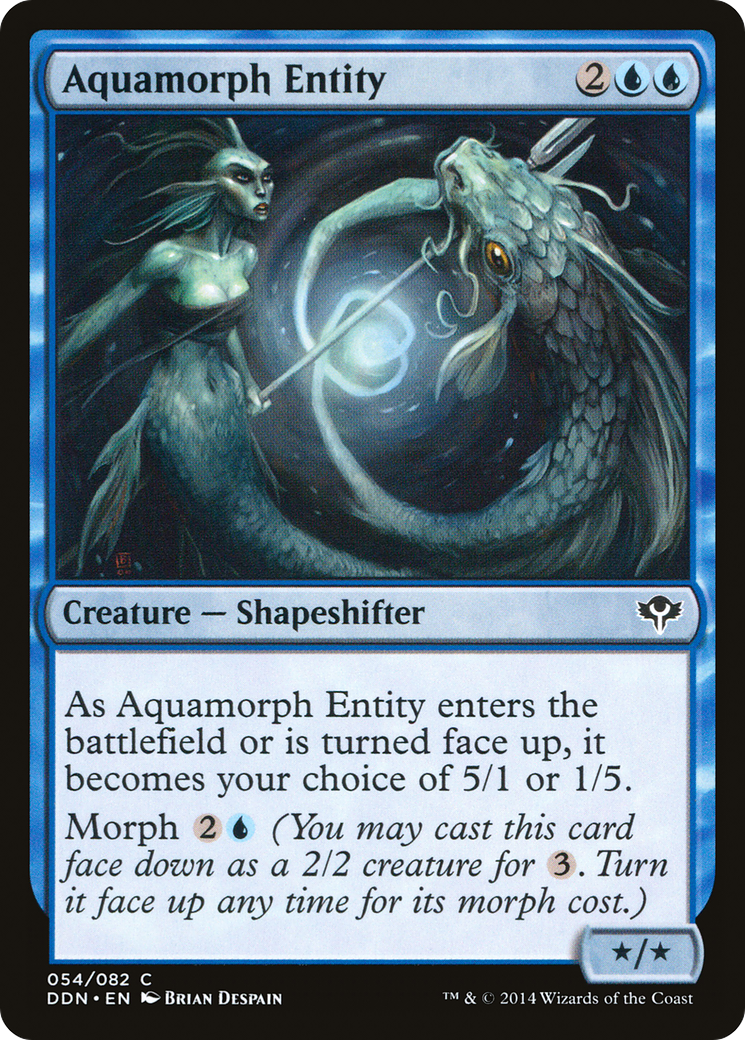 Aquamorph Entity [Duel Decks: Speed vs. Cunning] | Silver Goblin