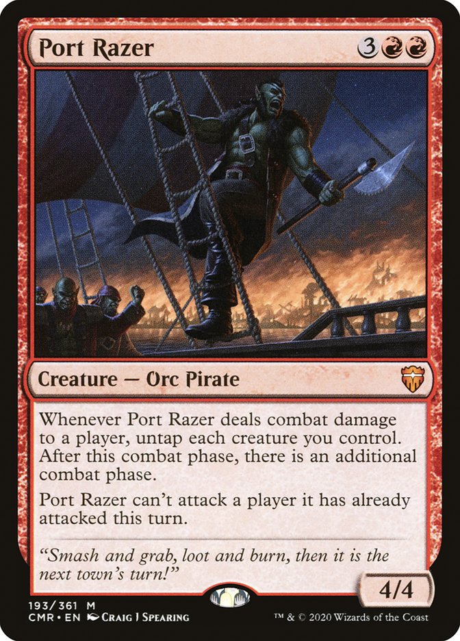 Port Razer [Commander Legends] | Silver Goblin