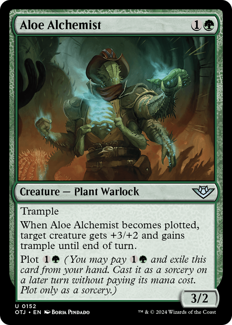 Aloe Alchemist [Outlaws of Thunder Junction] Foil