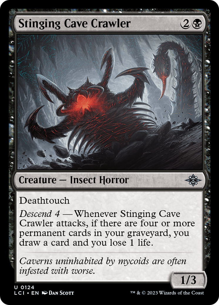 Stinging Cave Crawler [The Lost Caverns of Ixalan] | Silver Goblin