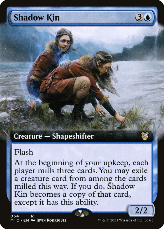Shadow Kin (Extended Art) [Innistrad: Midnight Hunt Commander]