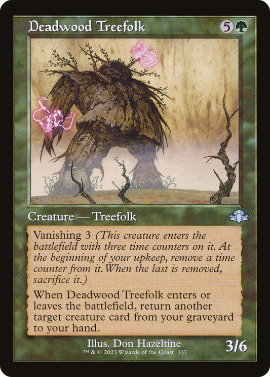 Deadwood Treefolk (Retro) [Dominaria Remastered] Foil