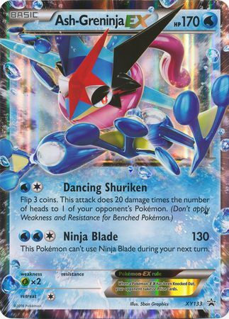 Ash-Greninja EX (XY133) (Jumbo Card) [XY: Black Star Promos] | Silver Goblin