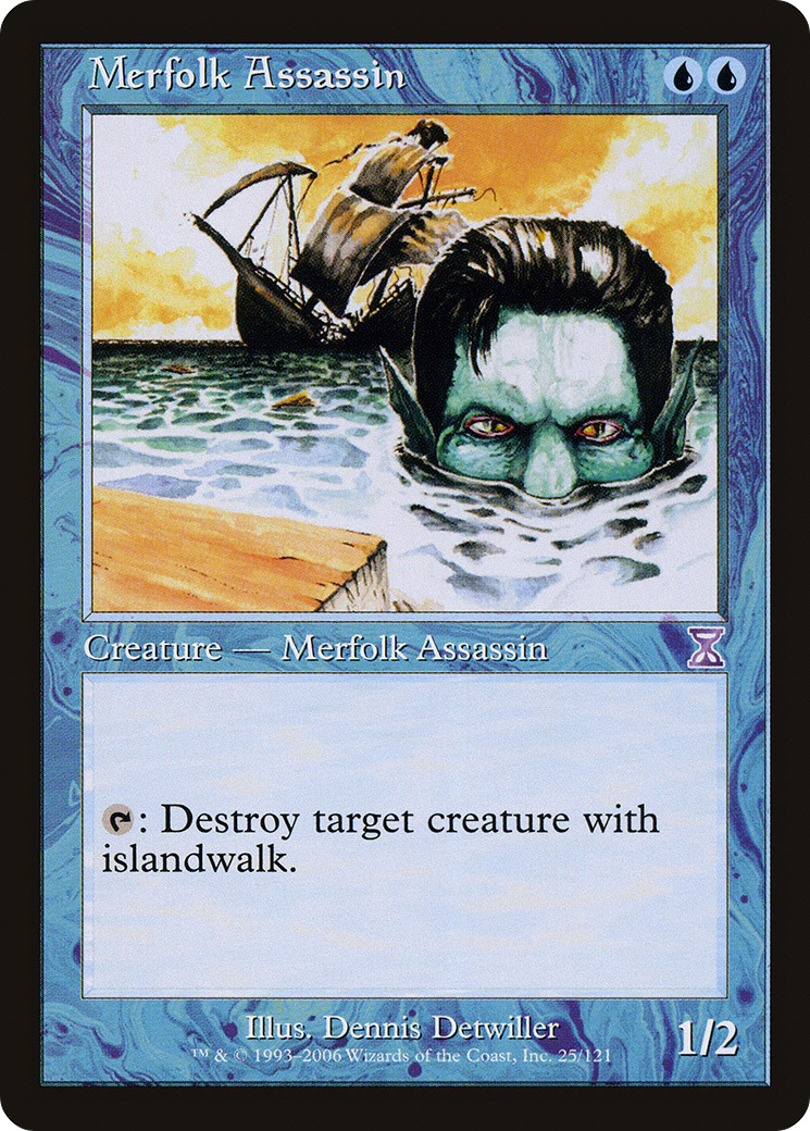 Merfolk Assassin [Time Spiral Timeshifted] | Silver Goblin