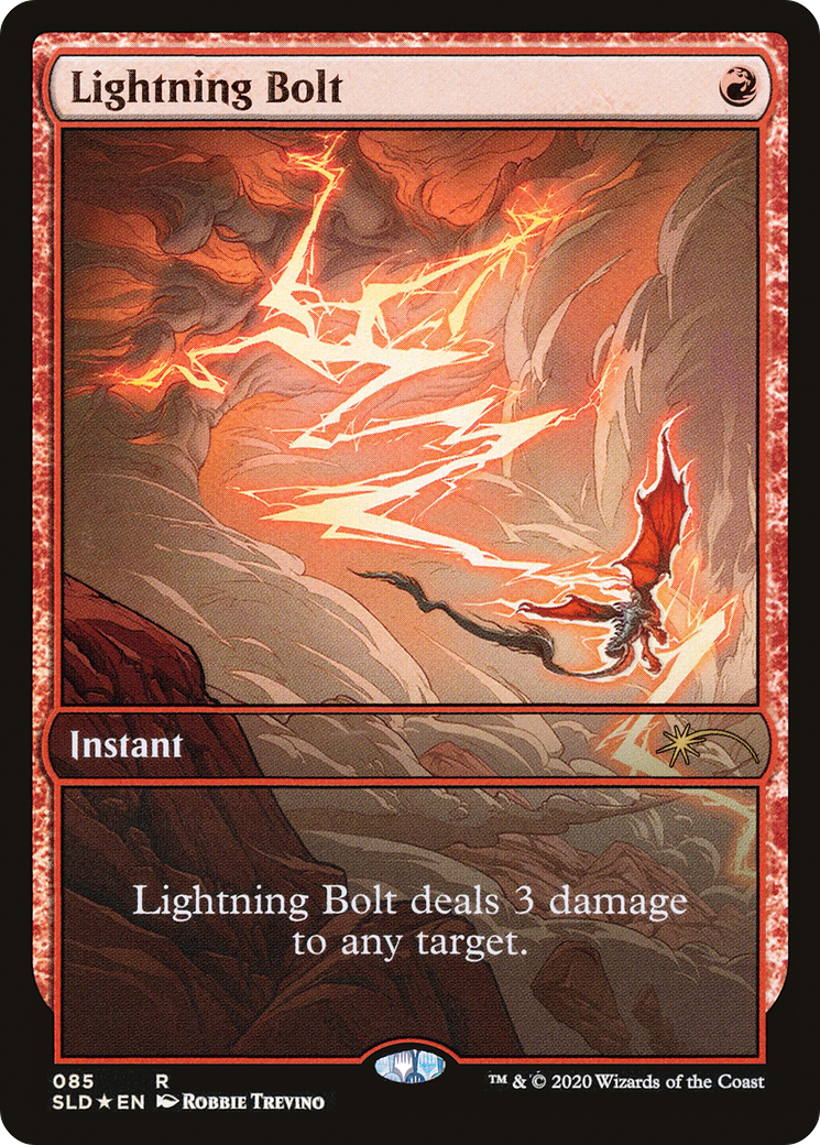 Lightning Bolt (085) Foil - Secret Lair Drop