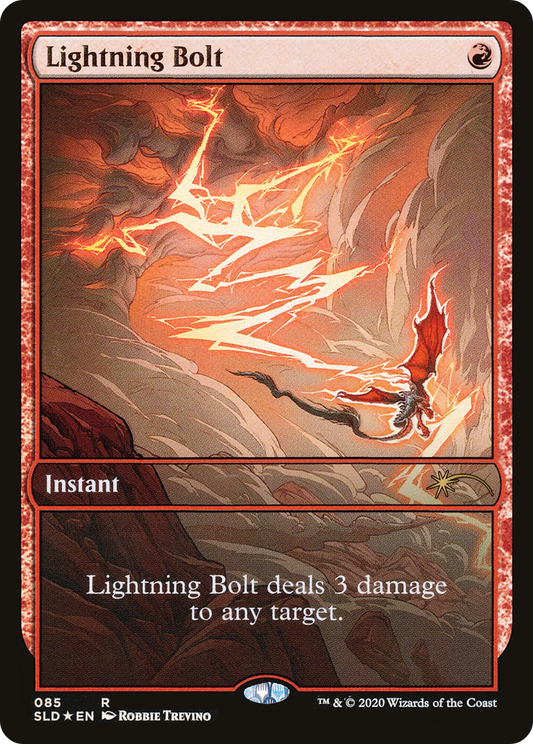 Lightning Bolt (085) Foil - Secret Lair Drop