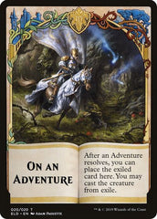 On An Adventure // Spirit Double-Sided Token [Challenger Decks 2020 Tokens] | Silver Goblin