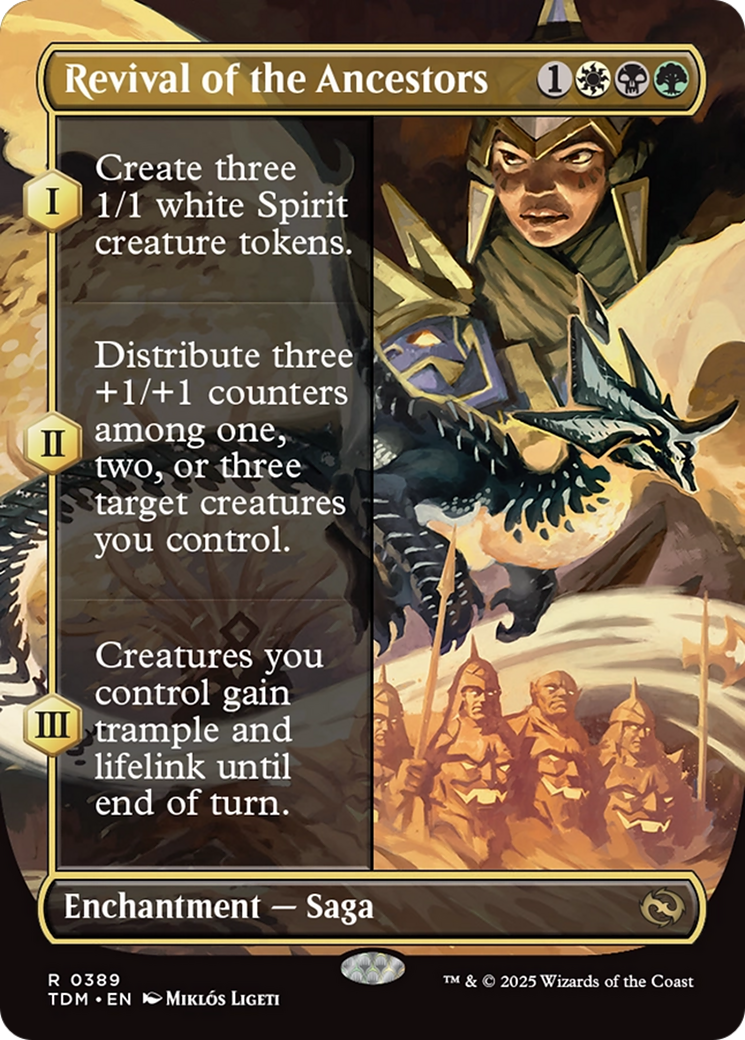 Revival of the Ancestors (Borderless) (389) - Tarkir: Dragonstorm