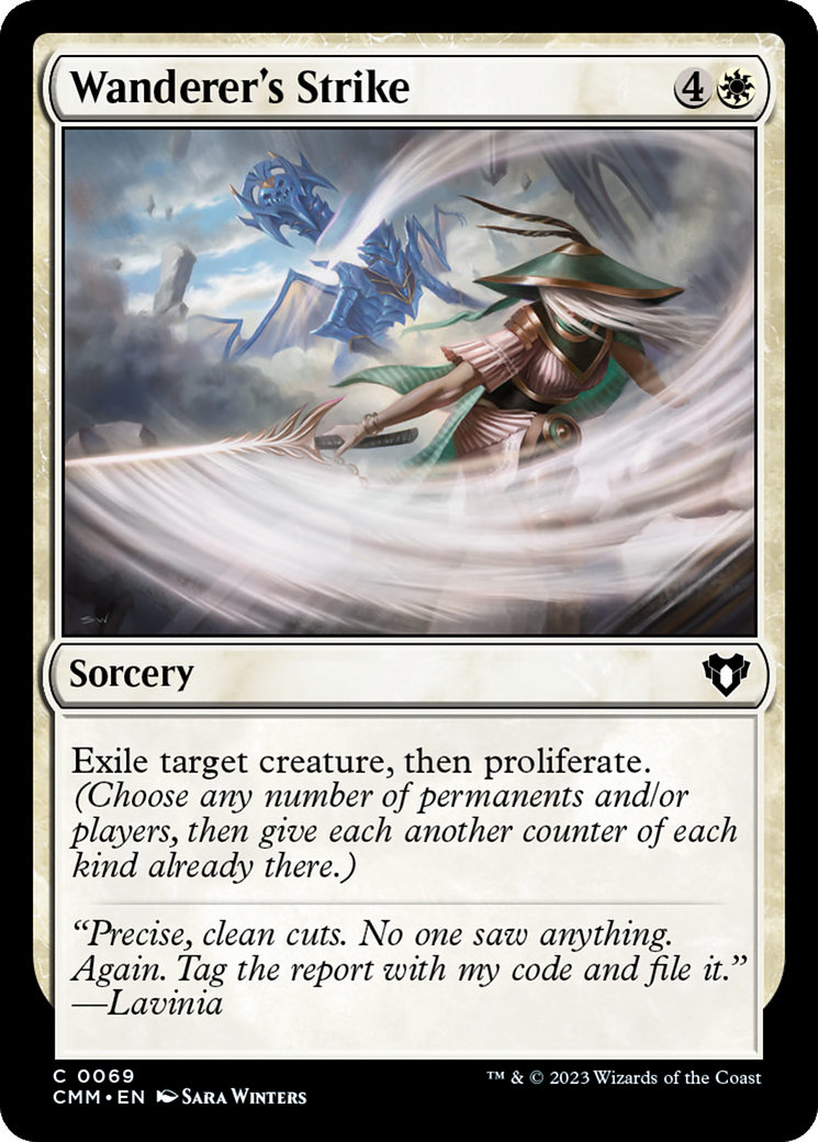 Wanderer's Strike [Commander Masters] | Silver Goblin