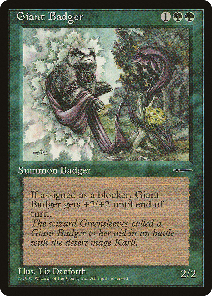 Giant Badger (Book Promo) [HarperPrism Book Promos] | Silver Goblin