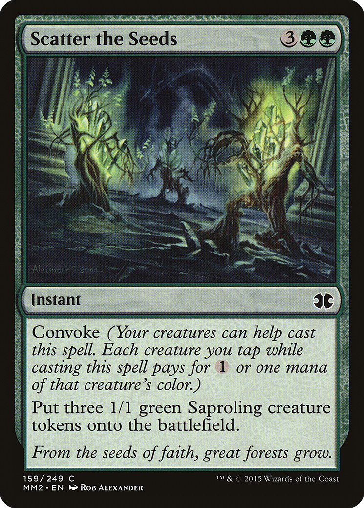 Scatter the Seeds [Modern Masters 2015] | Silver Goblin