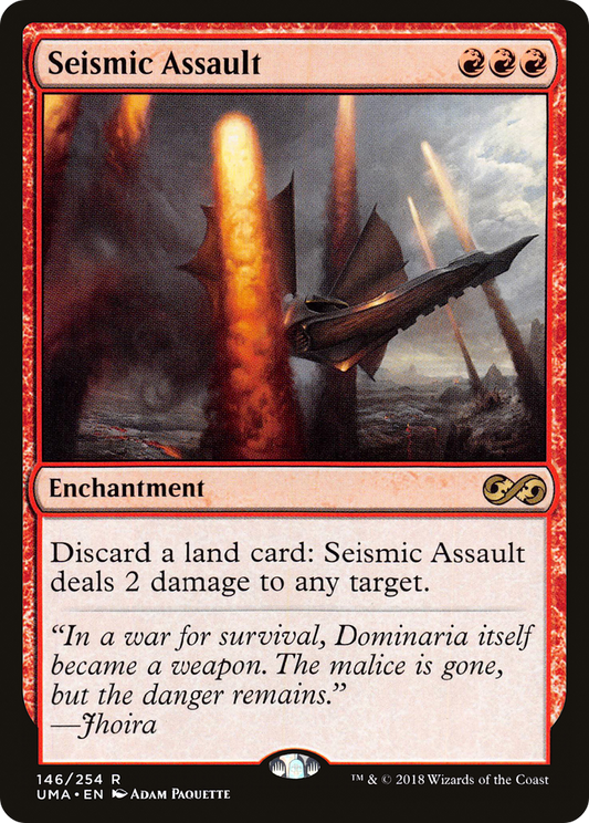 Seismic Assault (146) - Ultimate Masters Foil