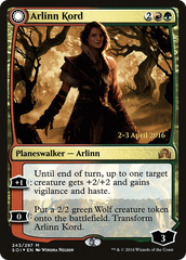 Arlinn Kord // Arlinn, Embraced by the Moon [Shadows over Innistrad Prerelease Promos] | Silver Goblin