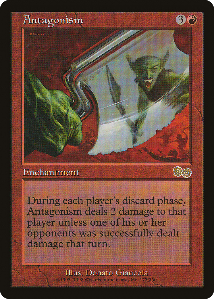 Antagonism [Urza's Saga] | Silver Goblin