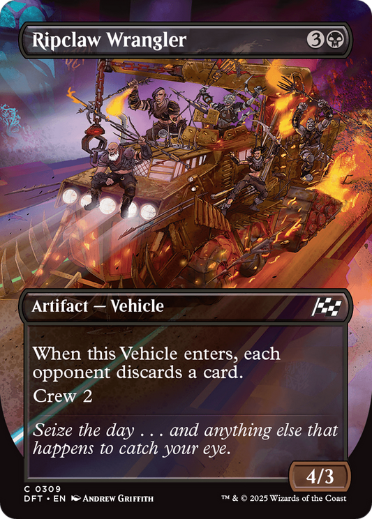 Ripclaw Wrangler (Borderless) Foil (309) - Aetherdrift