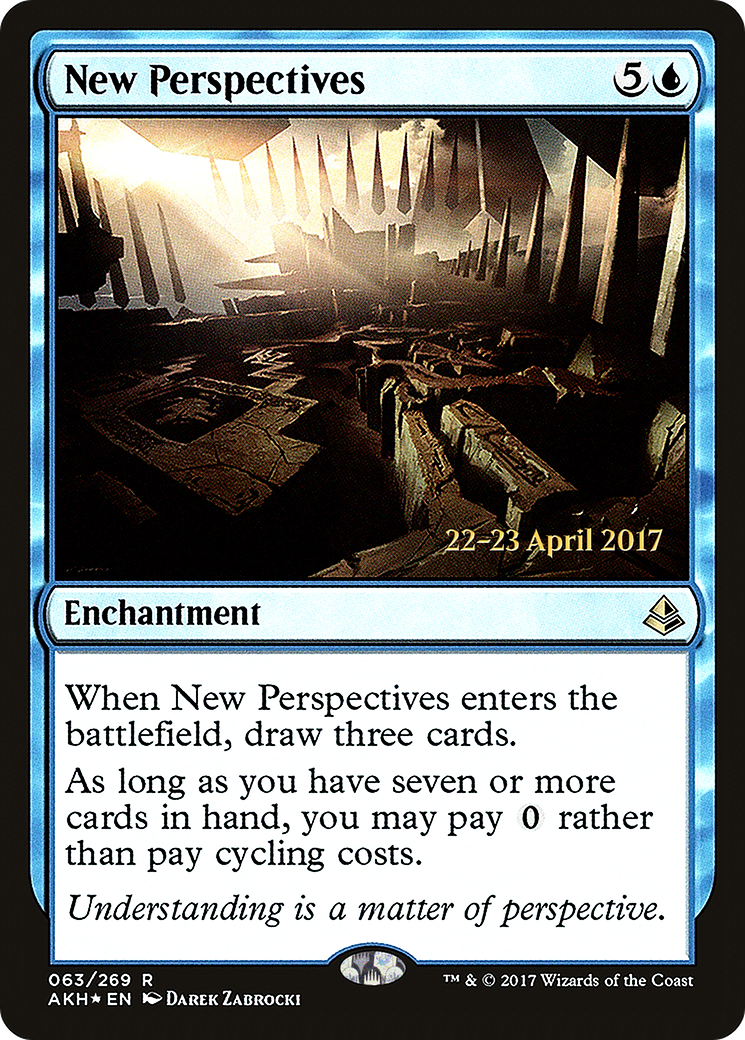 New Perspectives [Amonkhet Prerelease Promos] | Silver Goblin