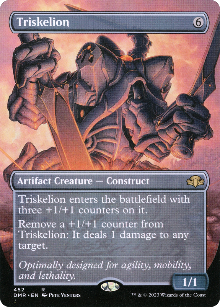 Triskelion (Borderless Alternate Art) [Dominaria Remastered] | Silver Goblin