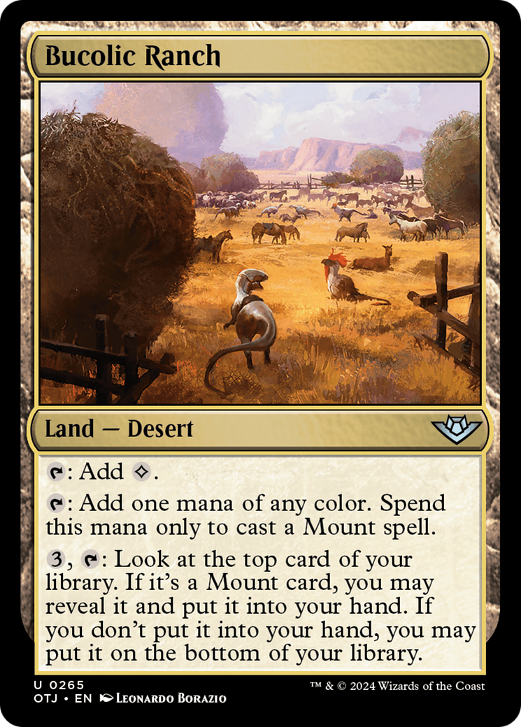 Bucolic Ranch [Outlaws of Thunder Junction] Foil