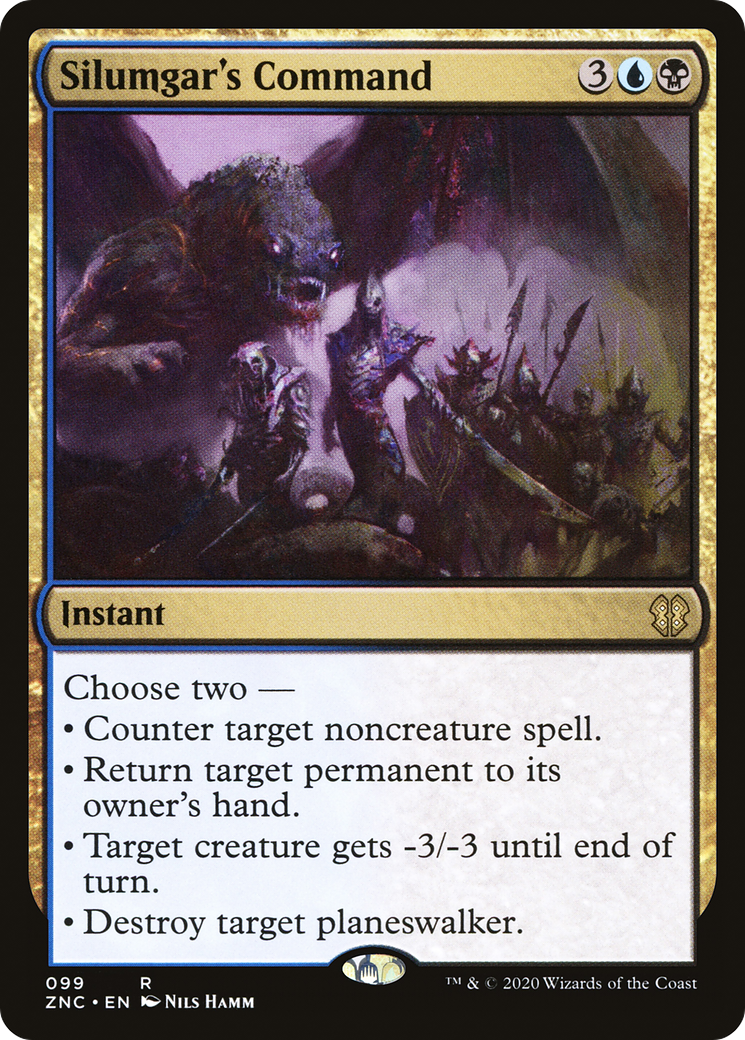 Silumgar's Command [Zendikar Rising Commander] | Silver Goblin