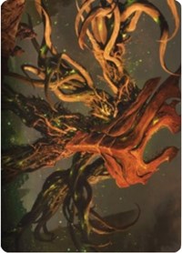 Ashaya, Soul of the Wild Art Card [Zendikar Rising Art Series] | Silver Goblin