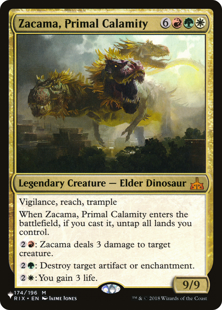 Zacama, Primal Calamity [The List] | Silver Goblin