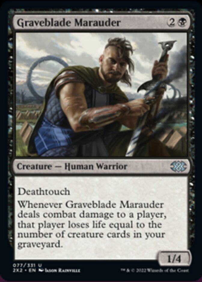 Graveblade Marauder [Double Masters 2022] | Silver Goblin