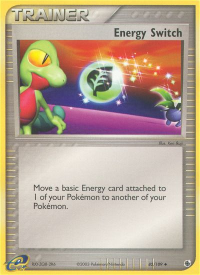 Energy Switch (82/109) [EX: Ruby & Sapphire] | Silver Goblin