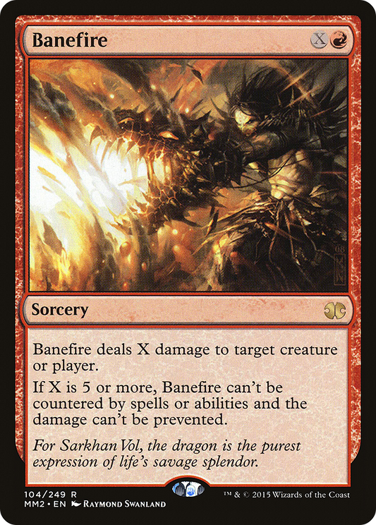 Banefire [Modern Masters 2015] Foil