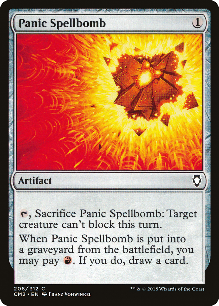 Panic Spellbomb [Commander Anthology Volume II] | Silver Goblin