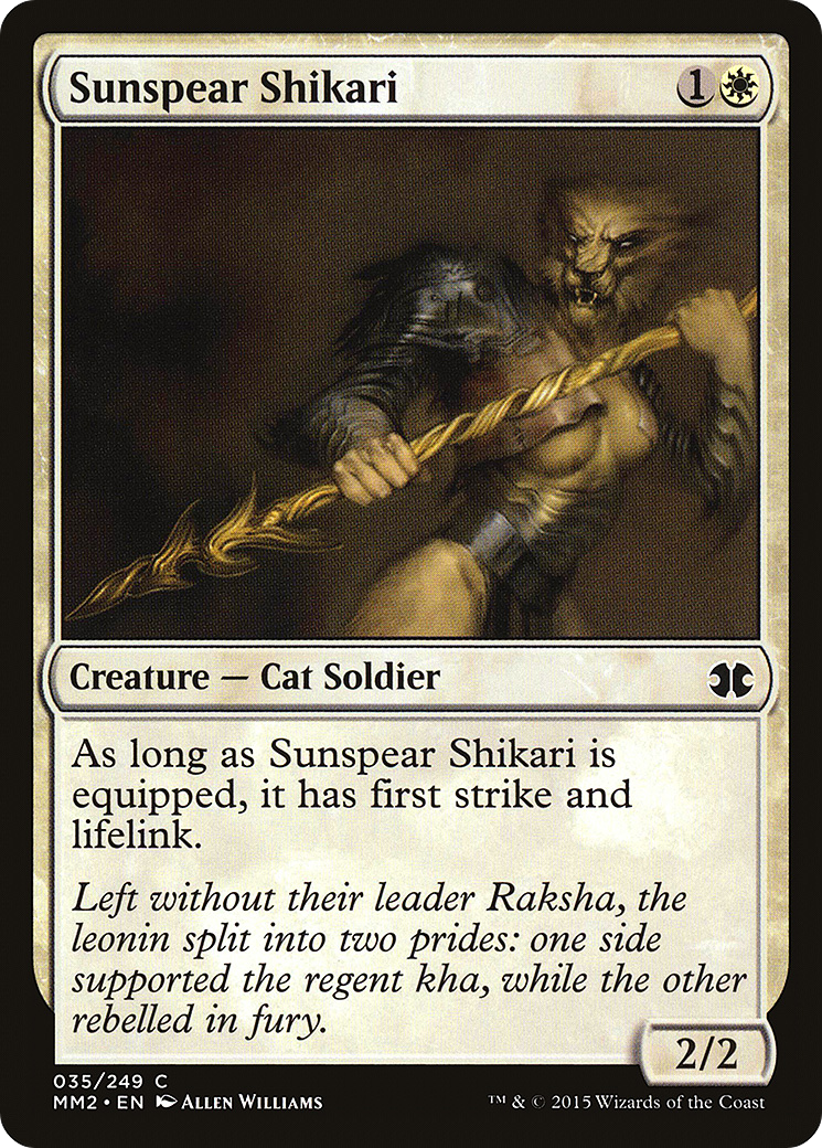 Sunspear Shikari [Modern Masters 2015] | Silver Goblin