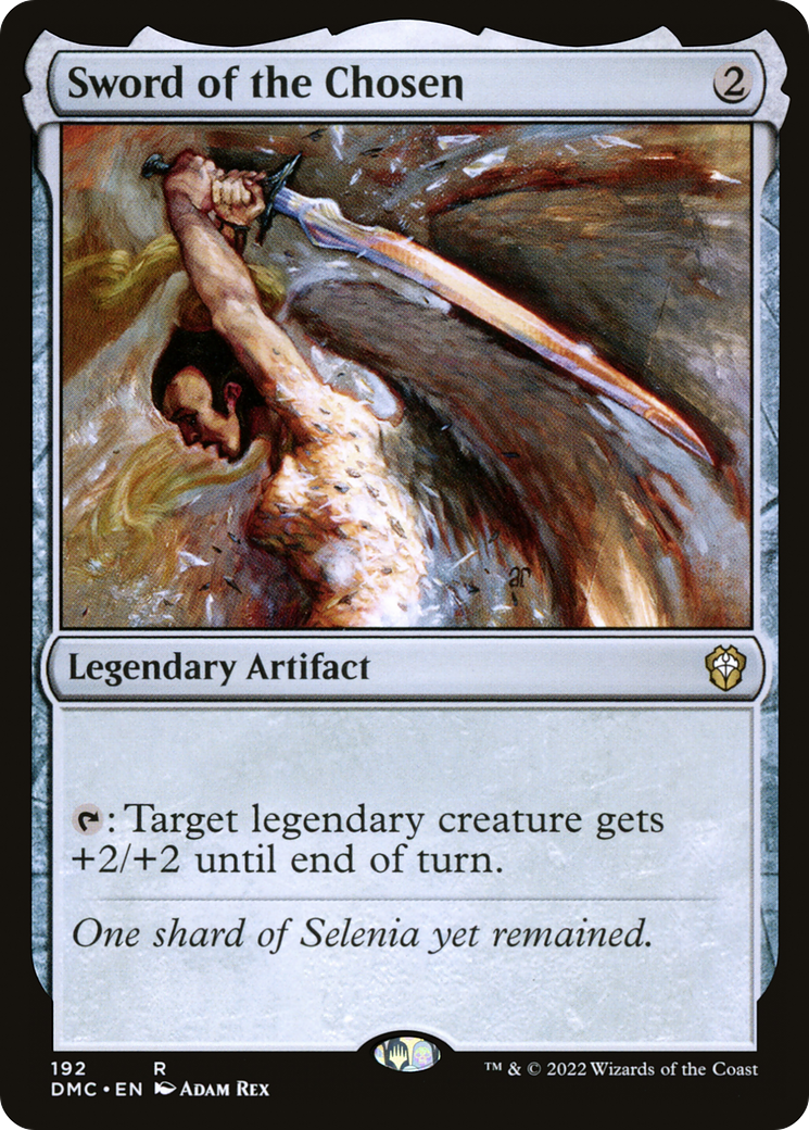 Sword of the Chosen [Dominaria United Commander] | Silver Goblin