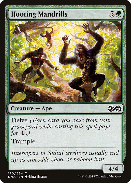 Hooting Mandrills (170) - Ultimate Masters Foil