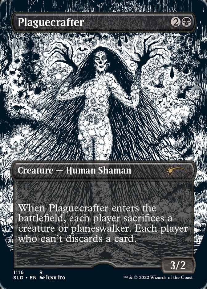 Plaguecrafter (Borderless) [Secret Lair Drop Series] | Silver Goblin