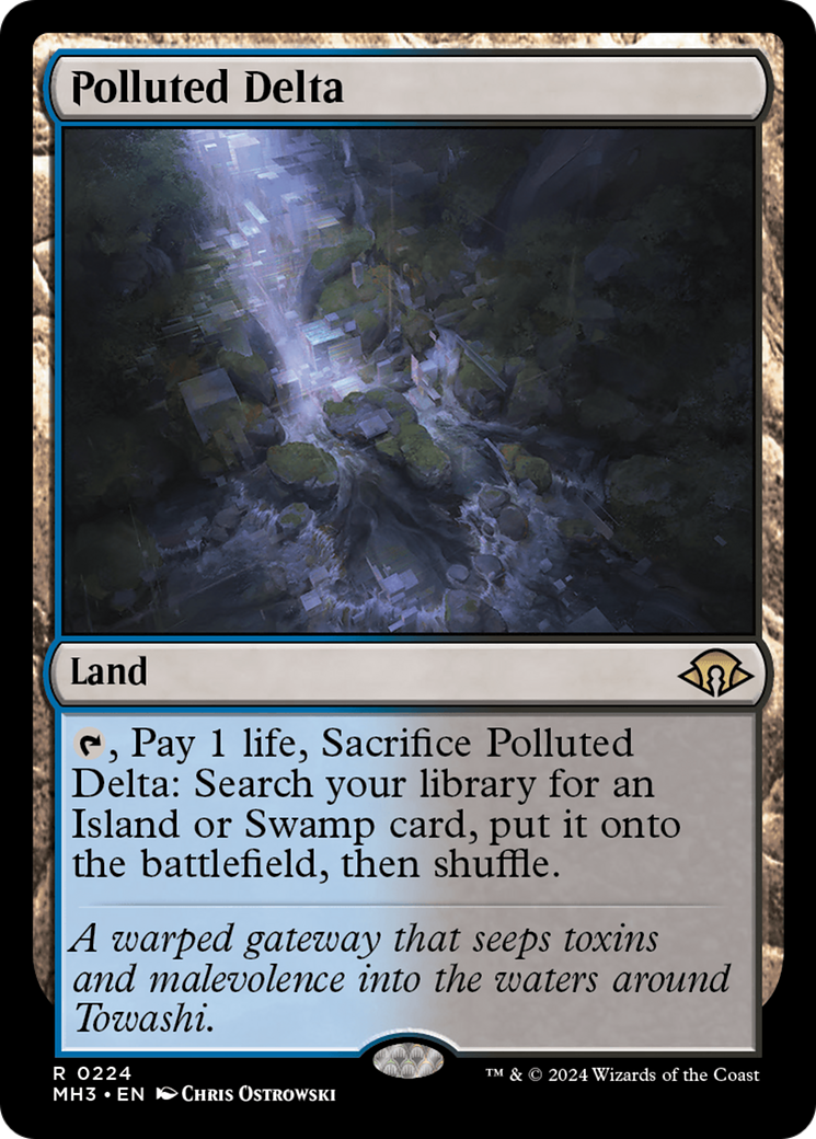 Polluted Delta [Modern Horizons 3] | Silver Goblin