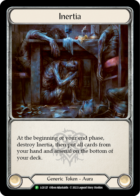 Inertia // Ponder - LGS127 (LGS127) Cold Foil - Flesh and Blood: Promo Cards