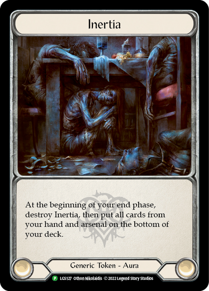 Inertia // Ponder - LGS127 (LGS127) Cold Foil - Flesh and Blood: Promo Cards