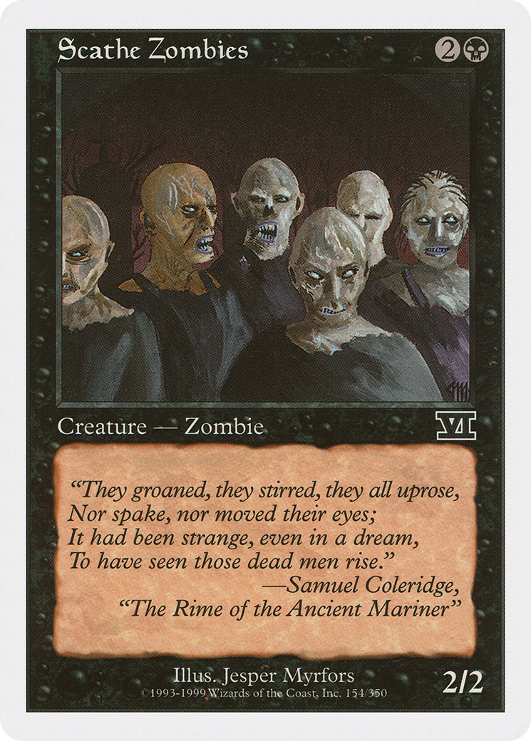 Scathe Zombies [Classic Sixth Edition] | Silver Goblin