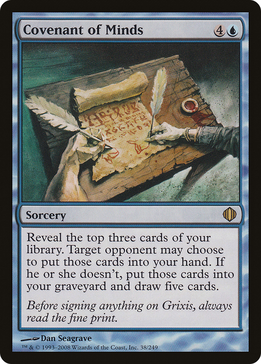 Covenant of Minds [Shards of Alara] Foil
