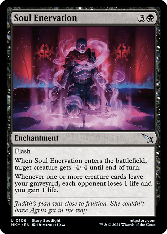 Soul Enervation [Murders at Karlov Manor] Foil