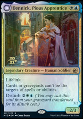 Dennick, Pious Apprentice // Dennick, Pious Apparition [Innistrad: Midnight Hunt Prerelease Promos] | Silver Goblin