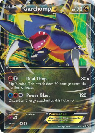 Garchomp EX (XY09) (Jumbo Card) [XY: Black Star Promos] | Silver Goblin