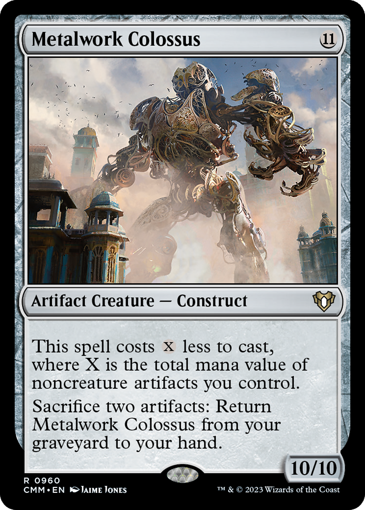 Metalwork Colossus [Commander Masters] | Silver Goblin