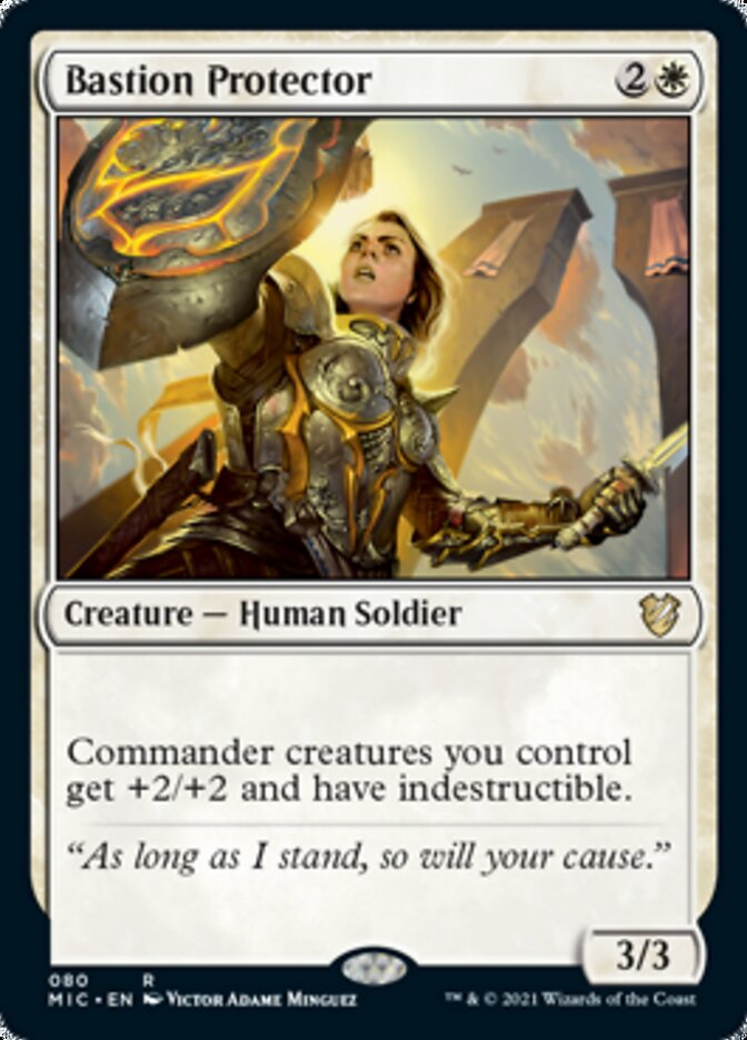 Bastion Protector [Innistrad: Midnight Hunt Commander] | Silver Goblin