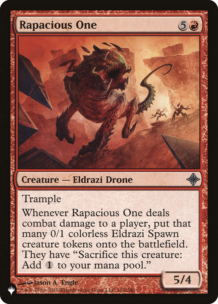 Rapacious One [The List] | Silver Goblin