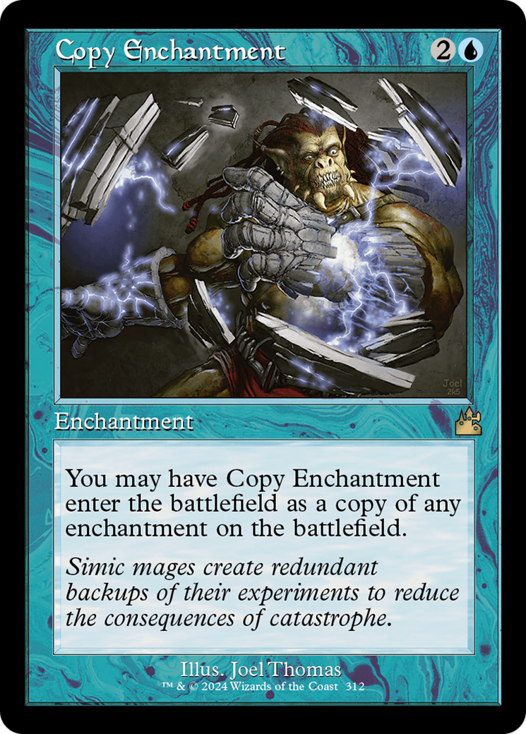 Copy Enchantment (Retro Frame) [Ravnica Remastered] | Silver Goblin