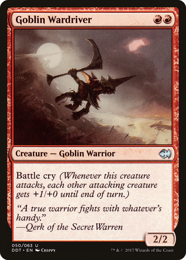 Goblin Wardriver [Duel Decks: Merfolk vs. Goblins] | Silver Goblin