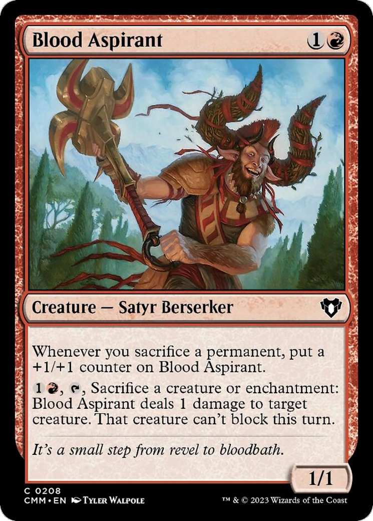 Blood Aspirant [Commander Masters] | Silver Goblin